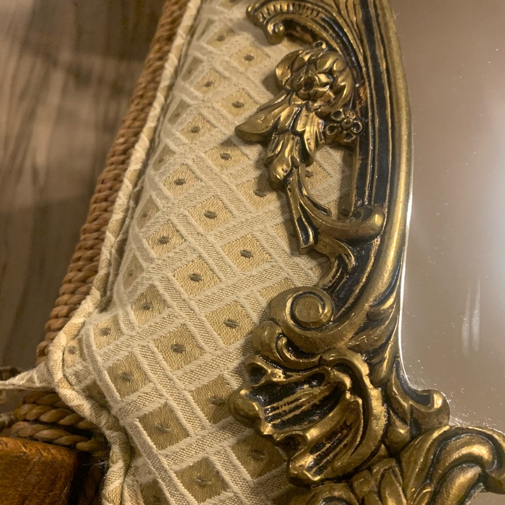 🔥💕WOW Very large vintage mirror in Victorian brass🔥RARE - Picture 14 of 16